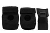 REKD Junior Heavy Duty Triple Pad Set M Black