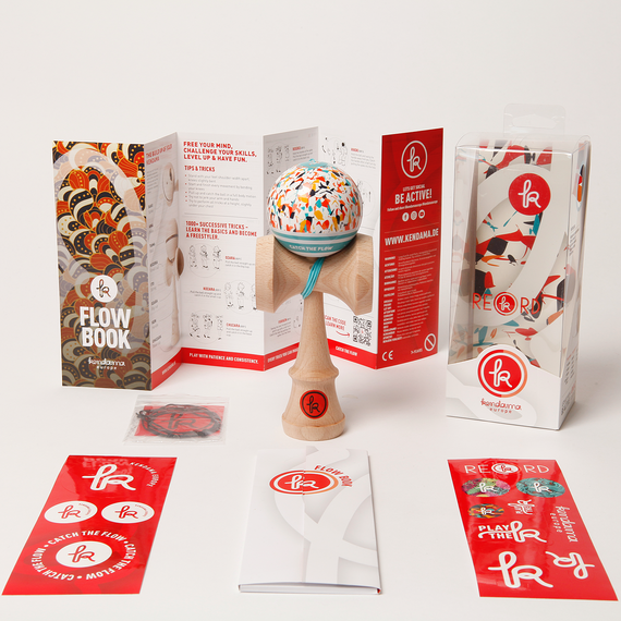 Kendama Europe Record Plus Aqua Grip Splash