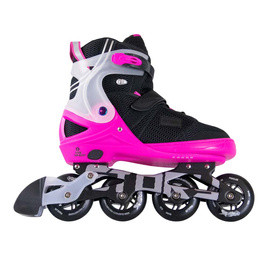 Story Motion Nastavitelné inline brusle růžovo-černé