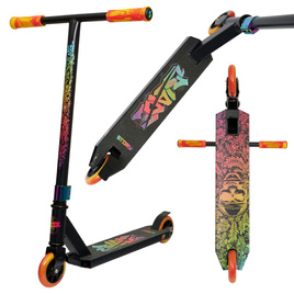Příběh Blade Stunt Scooter Black and Rainbow wys. 75 cm
