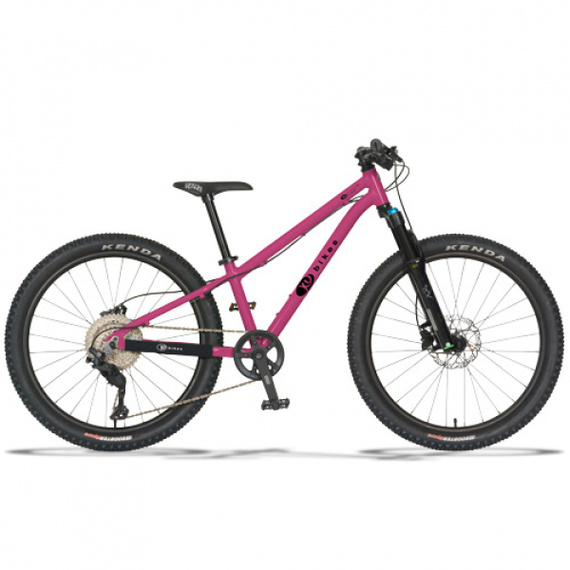 Lehké dětské kolo KUbikes 24S DISC Pink