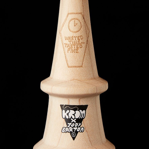 Kendama Krom JODY BARTON - SKELETONS ORANGE