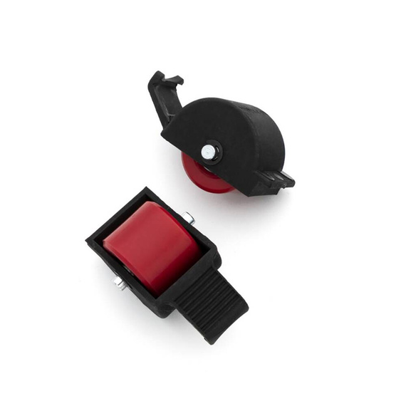 Breezy Rollers Wheels Sada koleček černá a červená