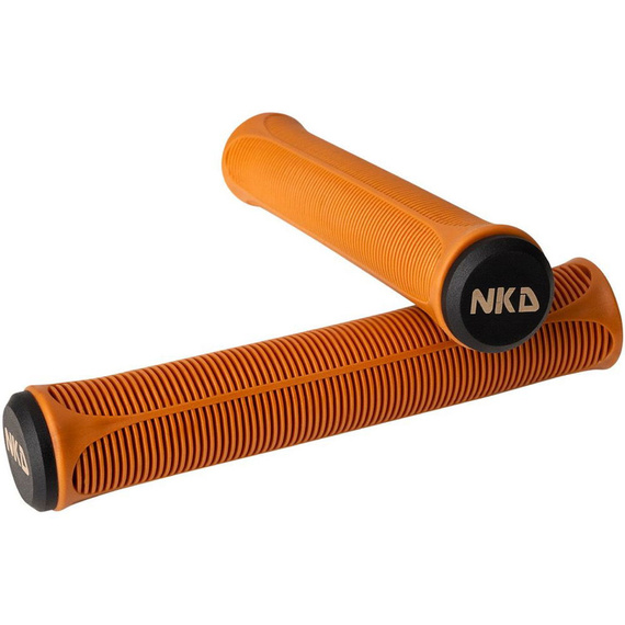 Gripy Rączki do Hulajnogi Wyczynowej NKD Mono Pro Stunt Scooter Grips Pomarańczowy 165 mm