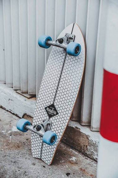 Mindless Surf Skate Fish Tail White 29,5" prkno