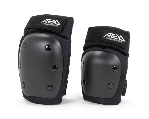 Ochraniacze REKD Youth Heavy Duty Double Pad Set Czarny