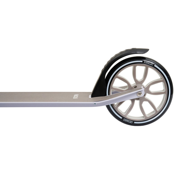 Městská koloběžka Story Big Wheel Advanced Skládací koloběžka Grey/Brown 230/200 mm