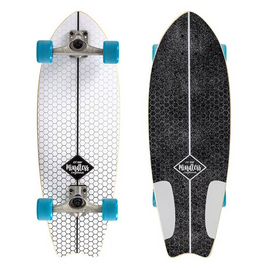 Mindless Surf Skate Fish Tail White 29,5" prkno