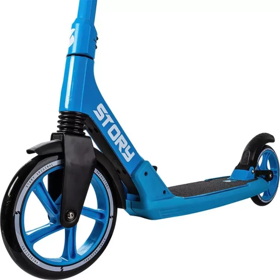 Dopravní koloběžka s odpružením Story Metro Blue
