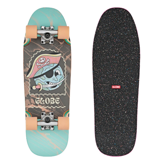 Deskorolka Cruiser dla dzieci GLOBE Kids Blaster - Pirate Life 25.25"