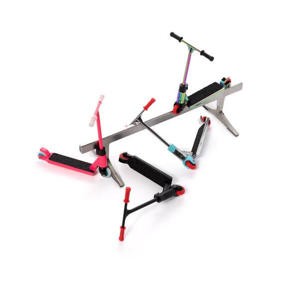 Urban Sports Finger Scoot Prorider Black/Sky Blue Černá/modrá koloběžka 8,2 cm