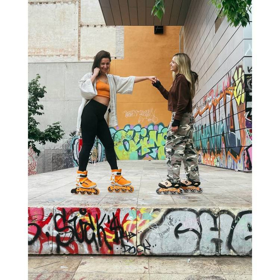 Łyżworolki Uniwersalne Inline STORY Vision Czarne