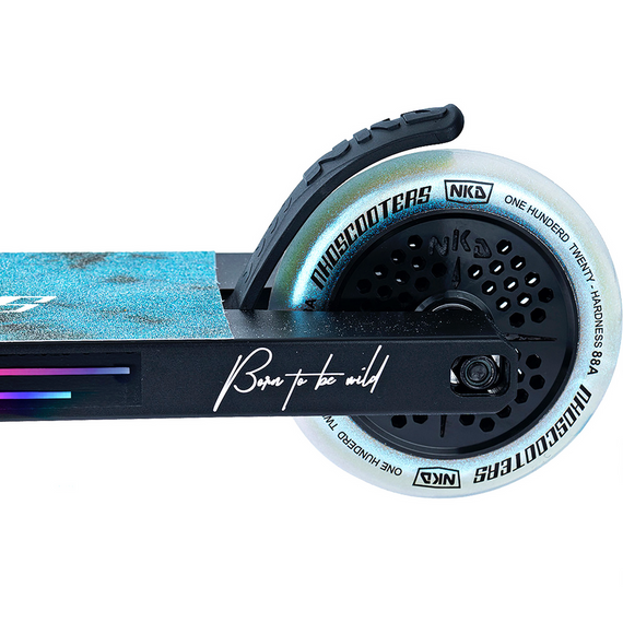 Výkonný skútr NKD Extreme Black and silver wys. 91 cm