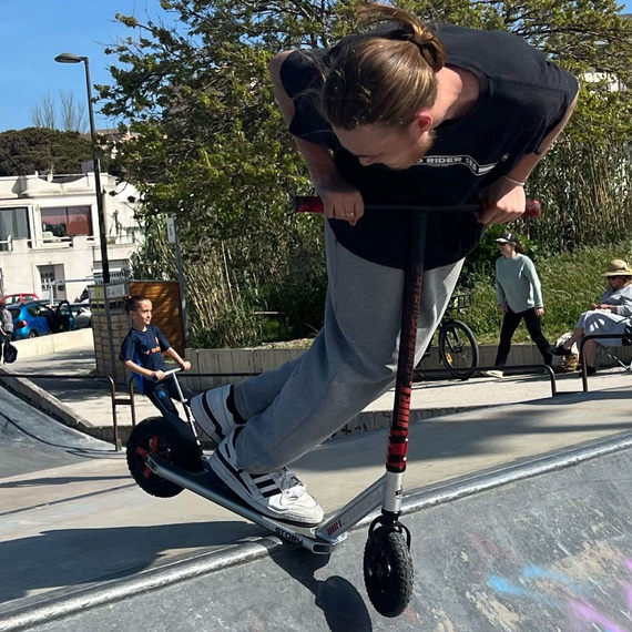 Off-road Story Dirt Freestyle Scooter Černo-žlutá 89,9 cm