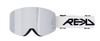 REKD Rocker MagLock Snow Goggle Kit White/Mirror M/L snowboardové a lyžařské brýle
