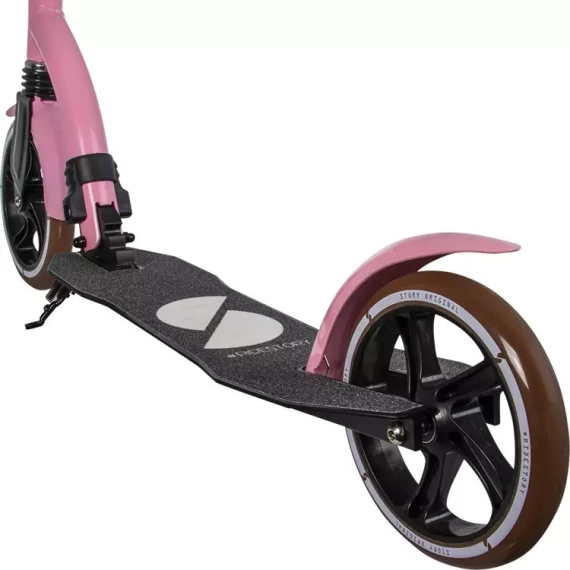 Městská koloběžka s předním odpružením Story Retro Ride Pink