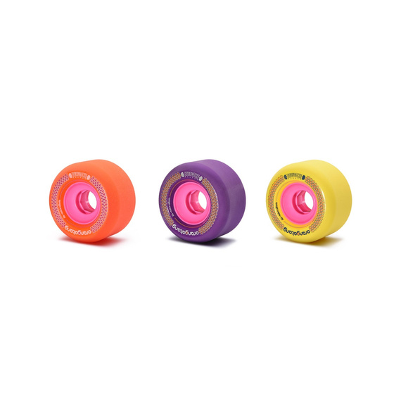 Orangatang Beefcake Longboard Wheels Yellow 73mm 86A