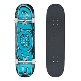 GLOBE G0 Reverb skateboard - černá/modrá 8.5"