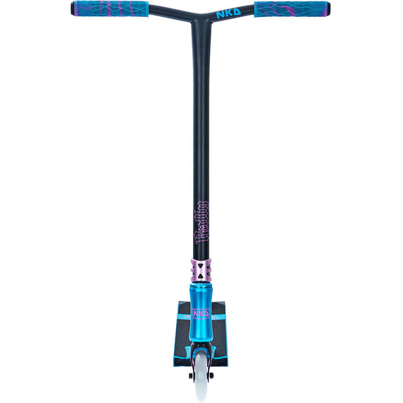 Výkonnostní skútr NKD Rally V4 XS Black Teal wys. 73 cm