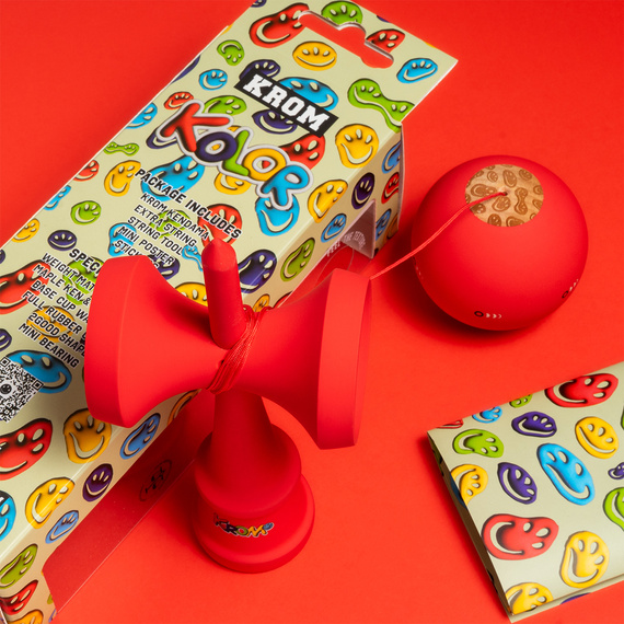 Kendama KROM Barva červená