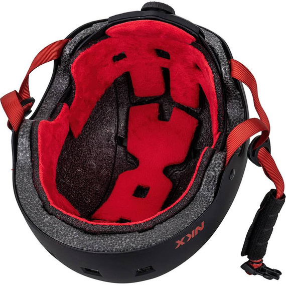 Kask Na Deskorolkę Hulajnogę NKX Brain Saver Burgundowy