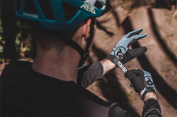 Rukavice REKD Status Bike S Modré