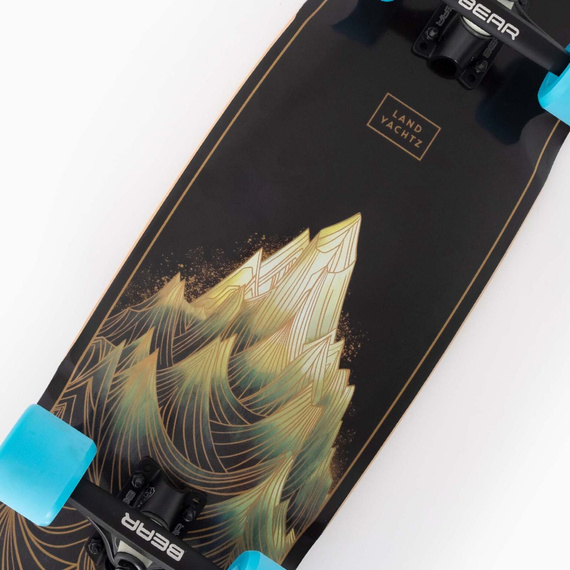 Cruiser skateboard LandYachtz Tugboat Light Peak Ultra Carve 30"