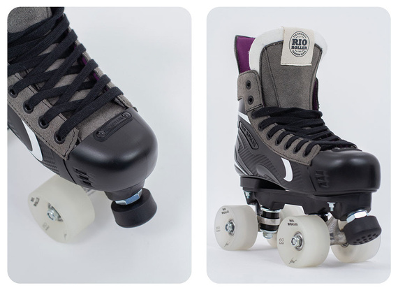 Wrotki Rio Roller Hockey Quad Skate Czarny