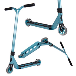 CORE CD1 Kompletní kaskadérská koloběžka modrá/černá wys. 81 cm