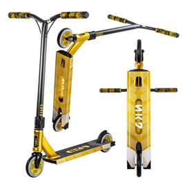 NKD Fuel Lehký pouliční výkonný skútr Gold Wys. 84 cm