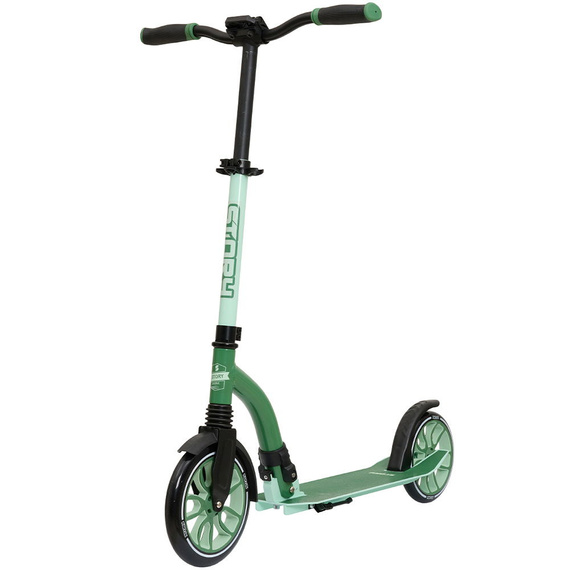 Hulajnoga Miejska Transportowa Story Big Wheel Advanced Foldable Scooter Zielony 230/200 mm