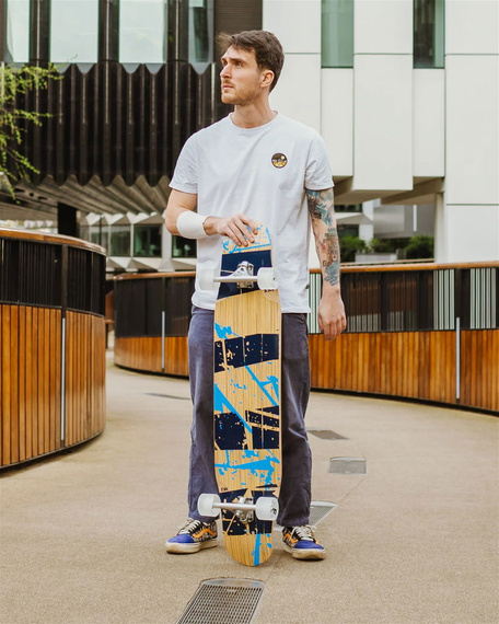 NKX Superior Dancing Longboard Zebra Royal 46"