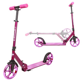 Přepravní koloběžka s velkými koly Story Urban GO! Fialová