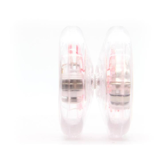 Yoyo Świecące YoYoFactory Spinstar LED Clear Body Czerwone