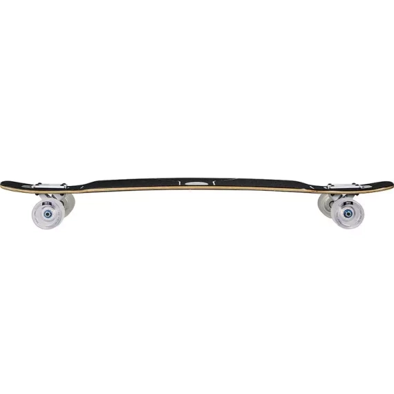 Longboard NKX Signature Fiberglass z Włóknem Szklanym Czarny 101 cm