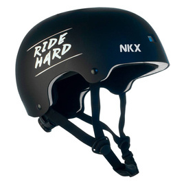 NKX Brain Saver Skateboardová helma Black Ride Hard L