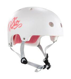 Kask Rio Roller Script Helmet Matt Biały