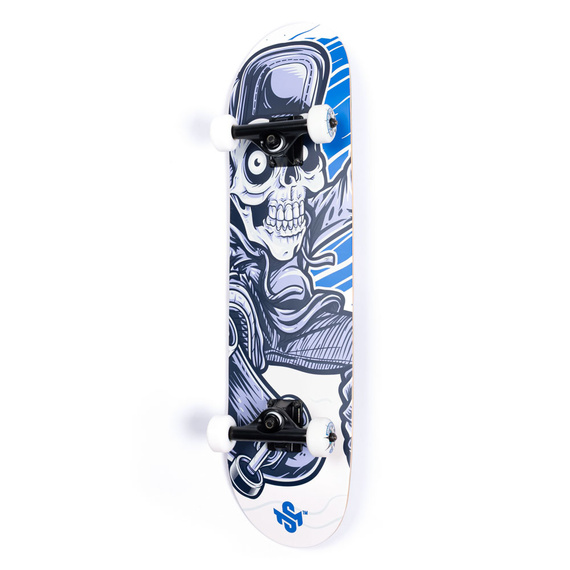 Kompletna Deskorolka Urban Sports Blue Skeleton 7.75"