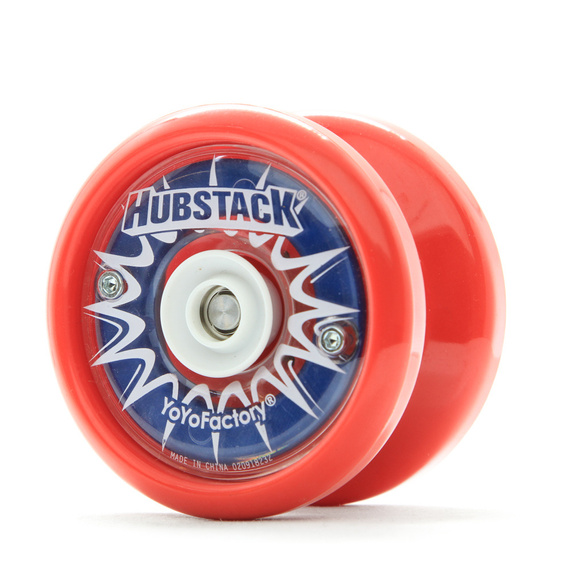 Yoyo začít s YoYoFactory Hubstack Red