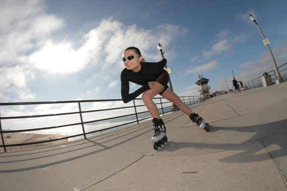 K2 Surge 80 Hardshell Rollers Black and Grey