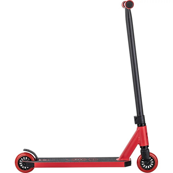 NKD Next Generation Červeno-černá vysoce výkonná hliníková koloběžka pro mladé jezdce. 79,4 cm