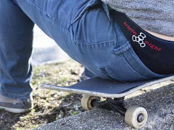 Triple Eight Bumsaver 2 Vycpané šortky Black