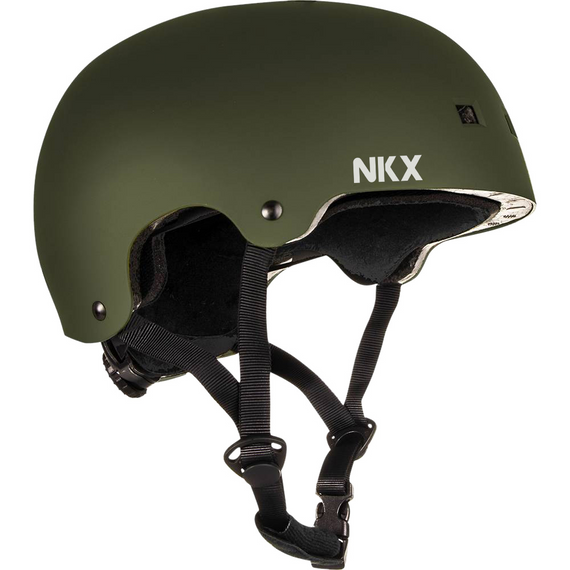 NKX Brain Saver Skateboardová helma Olive L
