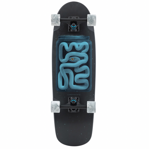 Cruiser skateboard LandYachtz Tugboat Midnight Snek Ultra Carve 30"