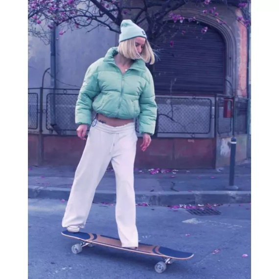 Longboard do Dancingu NKX Vegas Miętowy 112 cm
