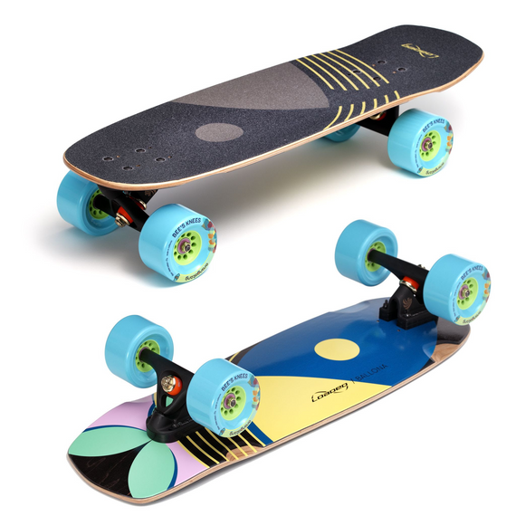 Skateboard Cruiser Loaded Ballona Rumble Bee Cruiser Complete Willy 27.75″