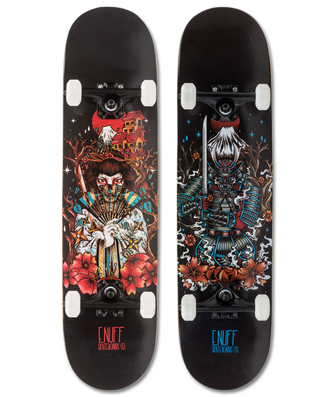 Skateboard ENUFF NIHON GEISHA Complete 7.75"