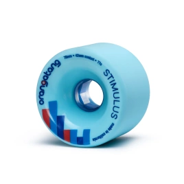 Orangatang Stimulus Longboard Wheels Blue 70mm 77A