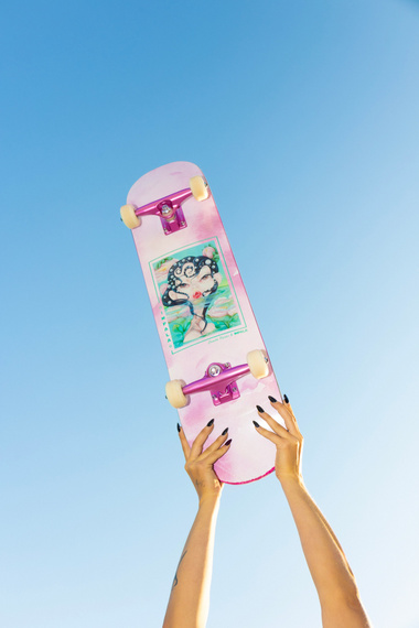 Kompletní skateboard Impala Naiad Wen/Rose 8.0"