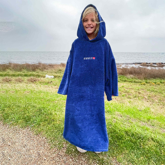Dětské pončo Annox Deluxe Navy blue